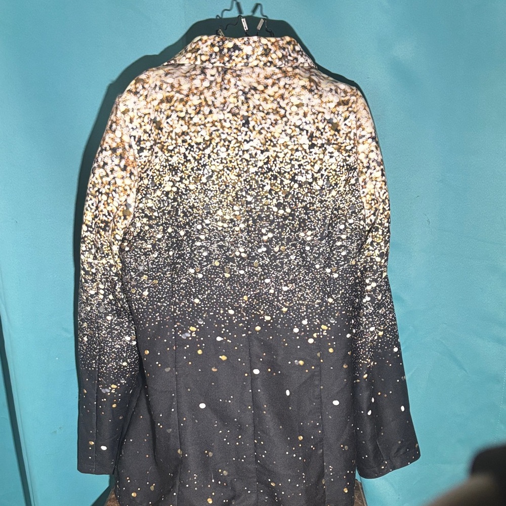 SHEIN Multicolor Patterned Blazer - Picture 3 of 4